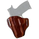 BIANCHI #57 Remedy Belt Slide Leather Holster for Smith & Wesson M&P 9 Left Hand | Tan - Bianchi