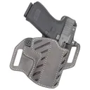 VERSACARRY Decree OWB Size 01 Gray Leather Belt Slide - Versacarry