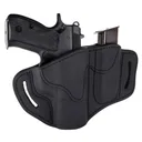 1791 GUNLEATHER BH2.1M1.2 Combo OWB 2.1 Stealth Black Leather - 1791 Gunleather