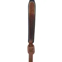 HUNTER COMPANY Cobra Chestnut Tan/Blk Leather Sling Emboss Design - Hunter Company