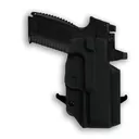 WE THE PEOPLE FN 509 w/ Red Dot OWB Black Kydex Holster | Right Hand - We The People Holsters