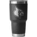 YETI 30oz Rambler - Black / University of Louisville Engraved - Yeti