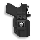 WE THE PEOPLE Glock 43/43X w/ Red Dot IWB Black Kydex Holster | Left Hand - We The People Holsters