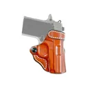 DESANTIS Criss-Cross RH Tan Leather, Fits Glock 43/43X - Desantis
