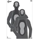 ALLEN EZ AIM Hostage Situation Paper 23x35 50pk Gray - Allen