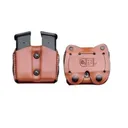 DESANTIS Dbl Mag Pouch Glk 43 Tan Ambi - Desantis