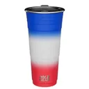 Wyld Gear 32 Oz Cup w/ Lid - Red, White & Blue - Wyld Gear