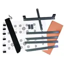 GPS Metal Target Stand 24" w/Target and supports Gray - GPS