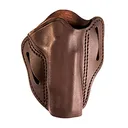 UNCLE MIKE'S OWB Holster Size 3 Brown RH 1911 4"& 5" up to Half - Uncle Mikes