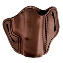 UNCLE MIKE'S OWB Holster Size 2 Brn RH 1911 Officer w/Rail/Glk - Uncle Mikes