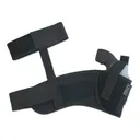 UNCLE MIKE'S Ankle Holster Kodra Black Size 0, RH, w/Ret Strap - Uncle Mike's