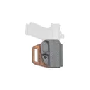 VERSACARRY V-Slide RH Fits S&W Shield EZ Leather/Poly Brown - Versacarry