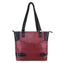 NCSTAR VISM Concealed Carry SATCHEL SMALL- BLK w/BURGUNDY - Ncstar