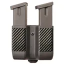 BLACKHAWK Dbl Mag Case-Dbl Row-CF 9 mm/. 40 Cal/.45 Cal - Blackhawk