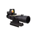 TRIJICON 3x30 Compact ACOG Scope Dual Illum Amber Horseshoe - Trijicon