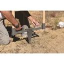 GPS Metal Target Stand 24" Spike stability support Gry - GPS