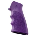 HOGUE Grip Cobblestone Purple Finger Grooves AR-15/M-16 - Hogue