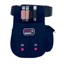 GPS Deluxe Shell Pouch Twin Pouches-Web Belt Dark Blue - Gps
