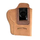 UNCLE MIKE'S IWB Holster Size 4 Brown RH CZ 75 / Glock - Uncle Mikes