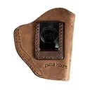 UNCLE MIKE'S IWB Holster Size 2 Brown RH Revolvers J-Frame - Uncle Mikes