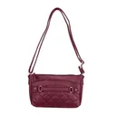 NCSTAR VISM Quilted Crossbody Bag - Red - NcSTAR