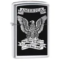 ZIPPO Windproof Lighter - Eagle / Right to Bear Arms - Zippo