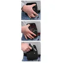 BULLDOG Cell Phone Holster w/ Belt Loop/Clip Ambi Nylon - Bulldog