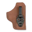 BIANCHI #6T Tuckable IWB Holster Size 11 Tan Leather for Glock 48, 43, 43X | Right Hand - Bianchi