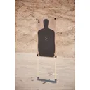GPS Metal Target Stands 18" Folding, Compact size Gray - GPS