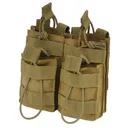 CONDOR OUTDOOR Double Stacker M4 Mag Pouch Coyote Brown - Condor Outdoor