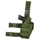 NCSTAR 2955 Drop Leg Tactical Holster - Green RH 9.75" - Ncstar