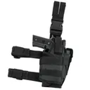 NCSTAR 2955 Drop Leg Tactical Holster - Black RH 9.75" - NcSTAR