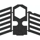 ARACHNIGRIP IWI Masada 9 Black -No logo - Arachnigrip