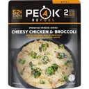 PEAK REFUEL Cheesy Chicken & Broccoli Premium Freeze-Dried Camp Meal - 2 Servings - Peak Refuel