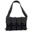 NCSTAR 8x AR15 Magazine Carrier & Pouch (MOLLE Compatible) | Black - Ncstar