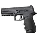 HOGUE HandAll Beavertail Grip Sleeve Sig P320 Black Full - Hogue