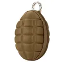 CONDOR OUTDOOR Grenade Key Chain Pouch Coyote Brown - Condor Outdoor