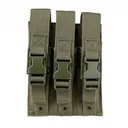 NCSTAR Hicap Pistol Triple Magazine Pouch - Green - NcSTAR