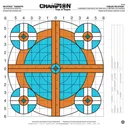 CHAMPION Re-Stick 100 Yard Rifle Sight-In Target | 25 Count - Champion
