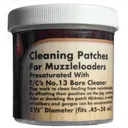 THOMPSON CENTER Presaturated Cleaning Patches, Jar Of 100, 2 1/2" - Thompson/Center Arms