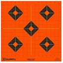 CALDWELL Orange Peel Black/Orange Self-Adhesive 25 Sheets - Caldwell