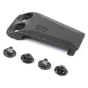 BLACKHAWK Stache Belt Clip Black Polymer 1.50 Screw Mount - Blackhawk
