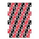 ALLEN EZ Aim House of Cards 23"X35" 3Pk - Allen
