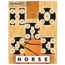 CHAMPION Target, Horse 12 Pk 8.5" X 11" - Champion