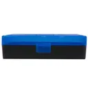 BERRY'S Ammo Box 40 SW45 ACP Blue/Blk Polypropylene 50rd - Berry's Bullets