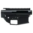 LANTAC Raven Billet Side Charger AR-15 Receiver Set Black - Lantac