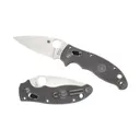 SPYDERCO Manix 2 Lightweight Gray Maxamet Plain Edge - Spyderco