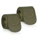 SAVIOR EQUIPMENT Non-Abrasive Tie Down Straps 1.5" Wide OD Green - Savior Equipment