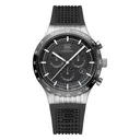Glock Watches GW-34-4-24 Swiss Movement Silver & Black - Glock Watches