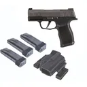 SIG SAUER P365 XL 9mm 3.7" 12rd Optic Ready Pistol w/ Night Sights - TACPAC - Sig Sauer